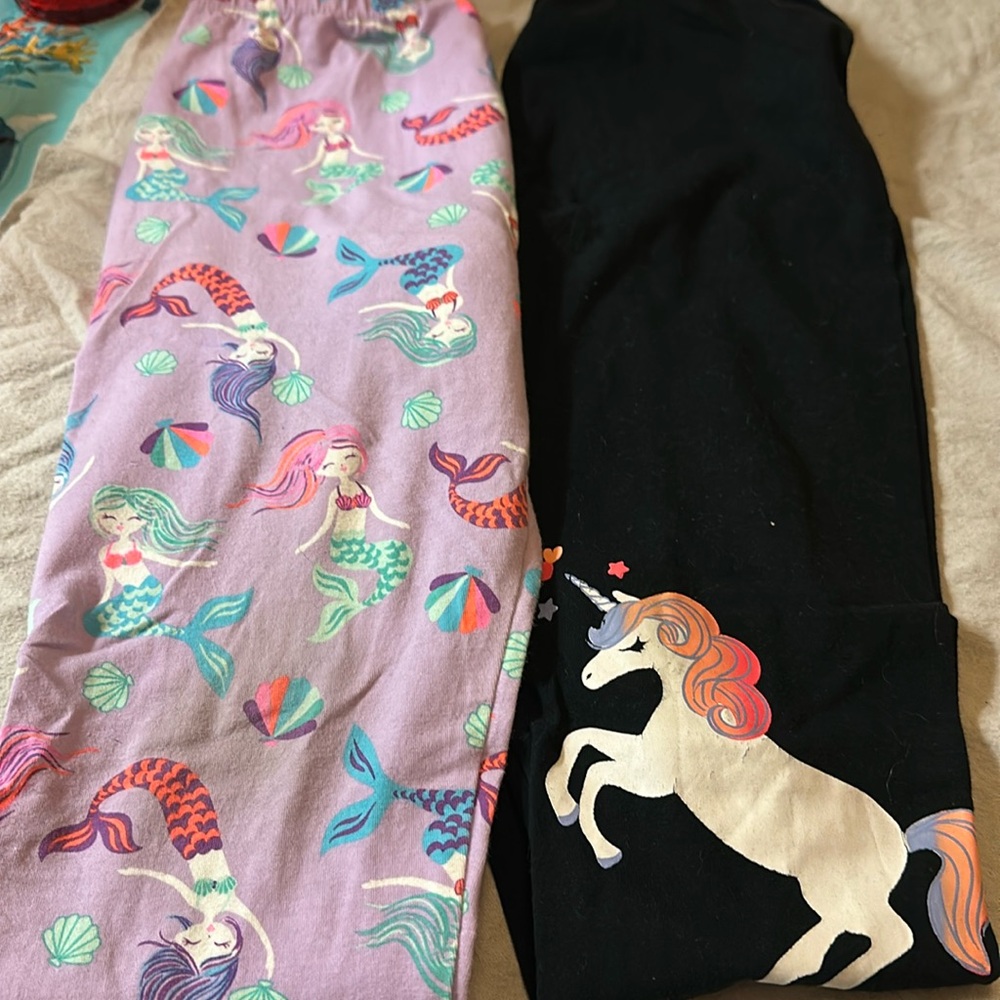 Girls Fab Kids Leggings 2pair so 14-16